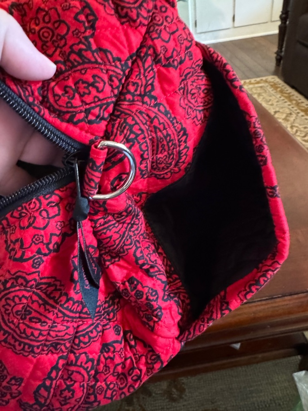 Vera Bradley Large Travel Duffle- Collegiate Collection- NWT - Picture 8 of 9